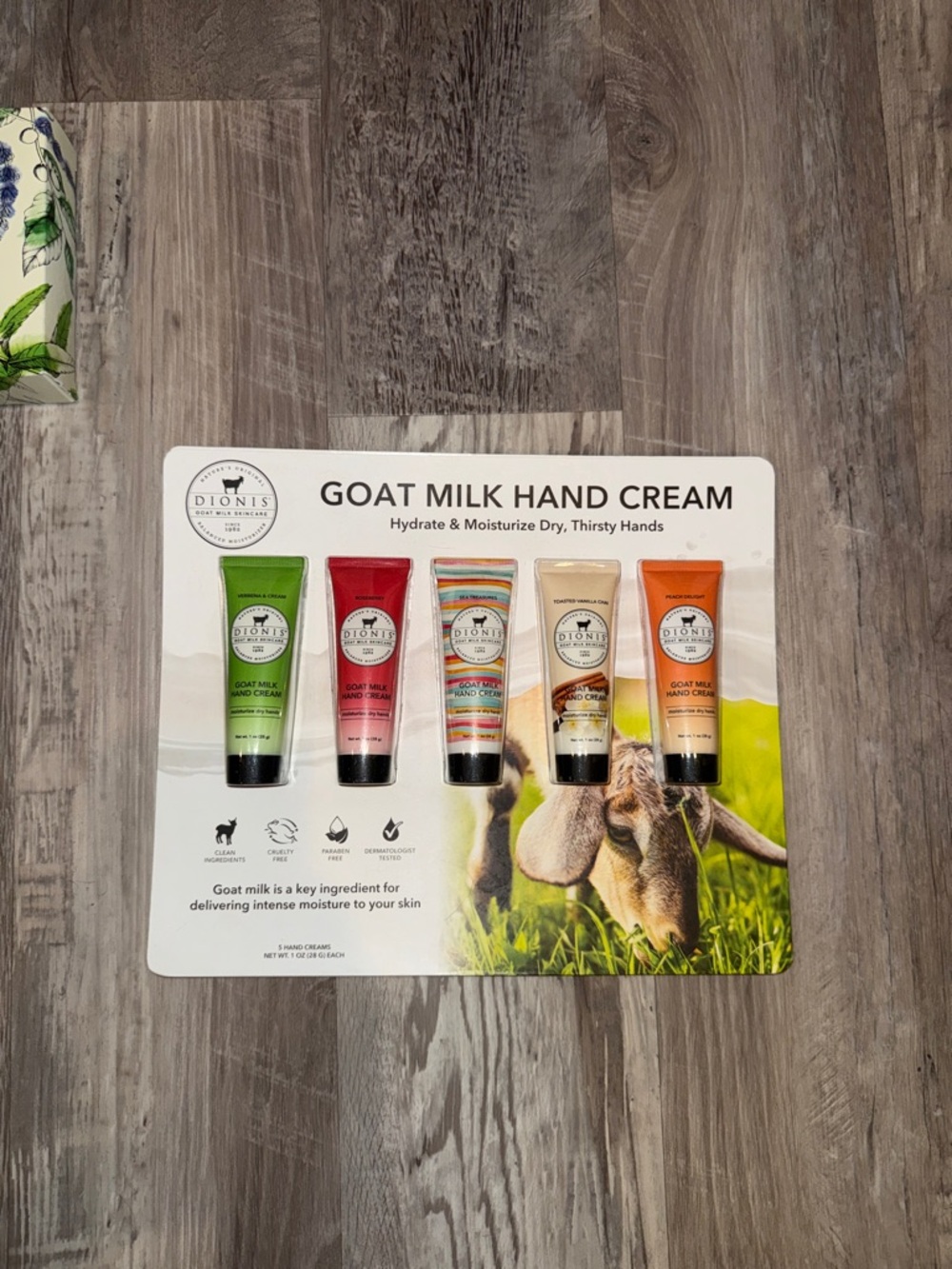 Dionis Goat Milk Hand Cream Set - Assorted Colors